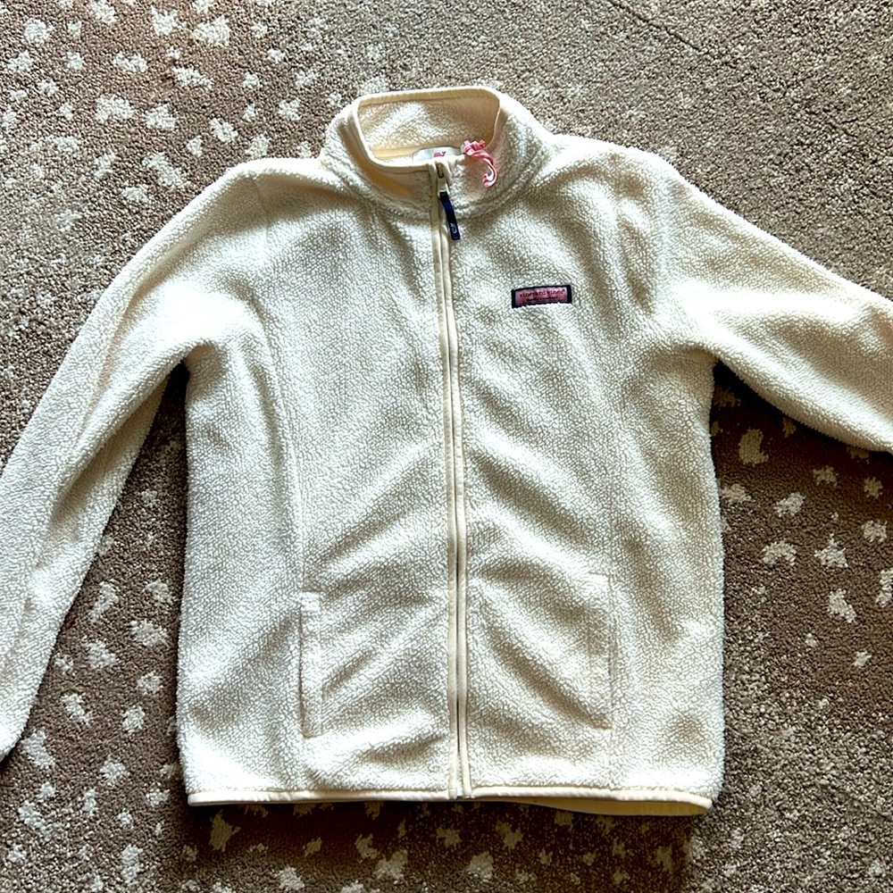 Vineyard Vines lightweight full zip fleece